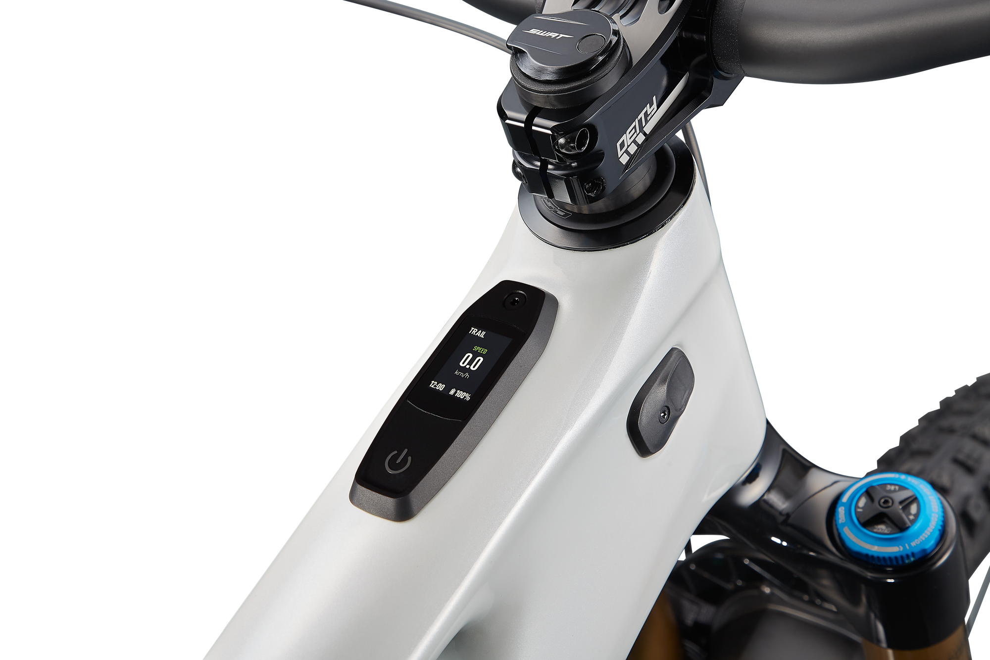 Specialized S-Works Turbo Levo 3 - Metallic White Silver / Chrome / Dream Silver