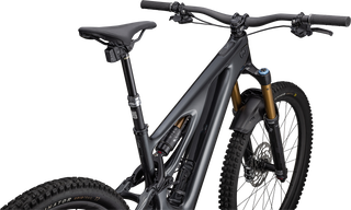 Specialized S-Works Turbo Levo 3 - Gloss Black Liquid Metal / Satin Black Chrome Foil