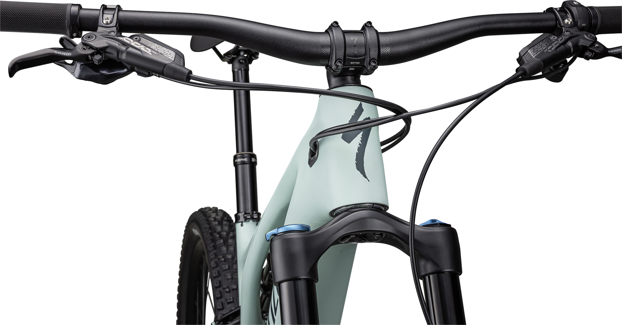 Specialized Turbo Levo 3 Comp Carbon  - Satin White Sage / Deep Lake