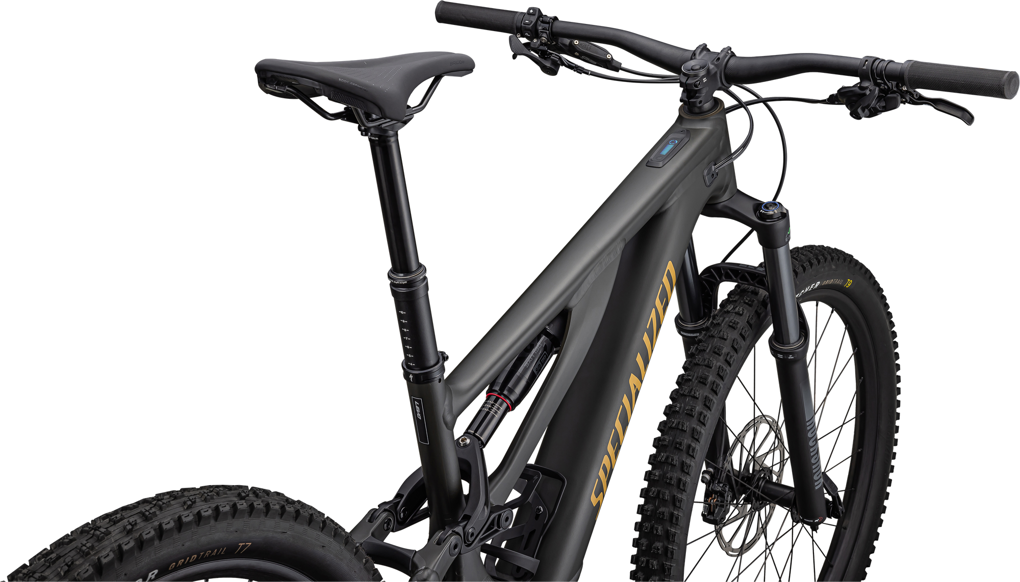 Specialized Turbo Levo 3 Alloy - Satin Dark Moss Green / Harvest Gold