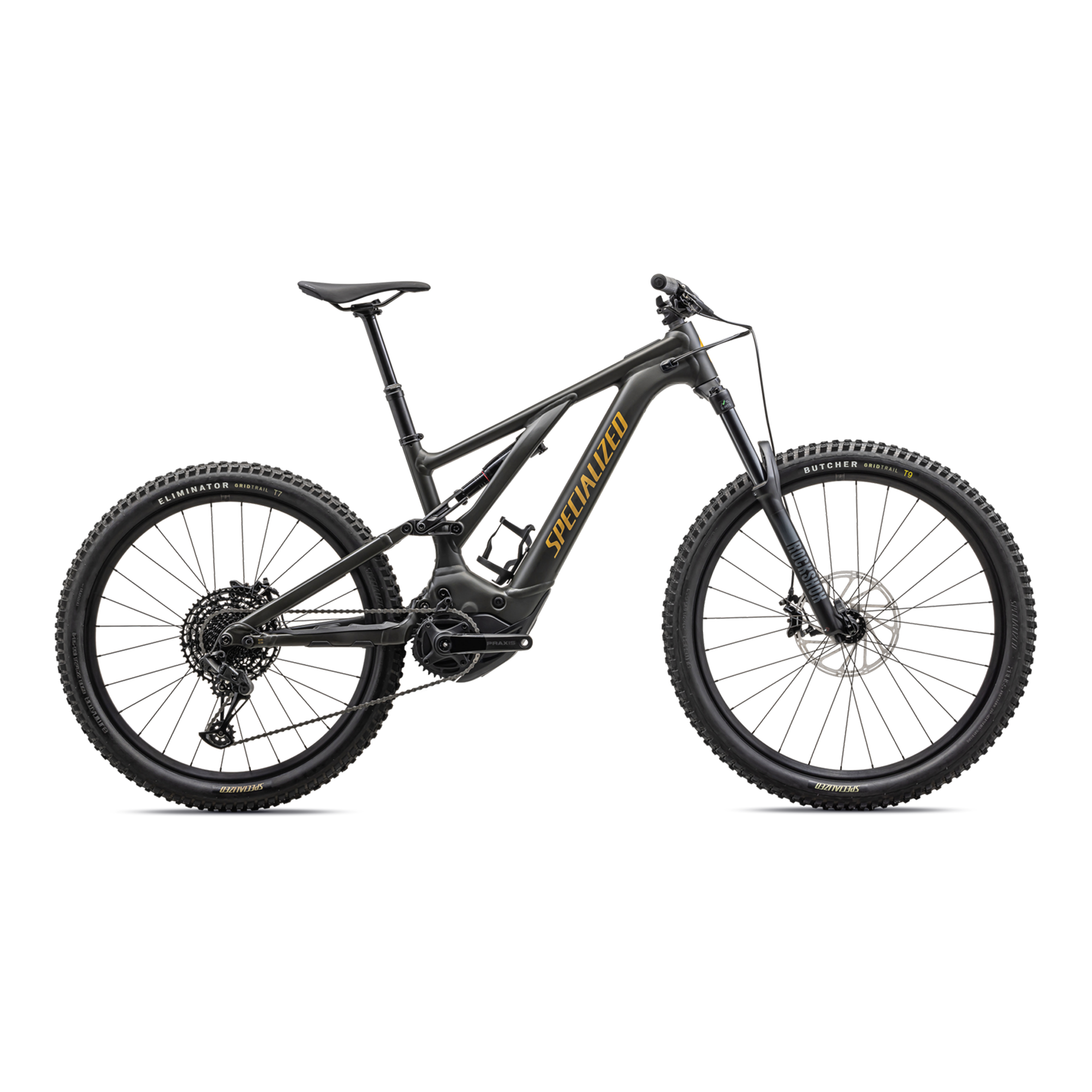 Specialized Turbo Levo 3 Alloy - Satin Dark Moss Green / Harvest Gold
