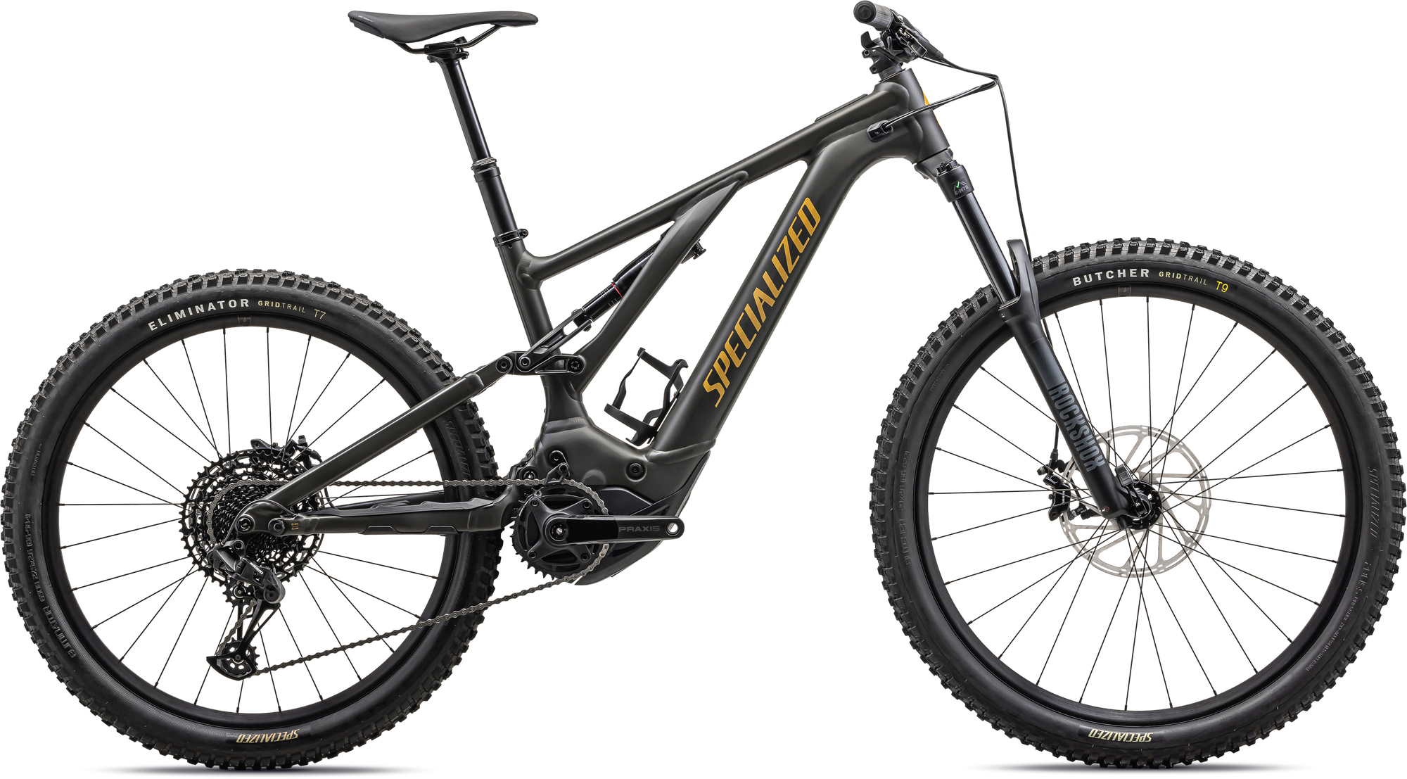 Specialized Turbo Levo 3 Alloy - Satin Dark Moss Green / Harvest Gold