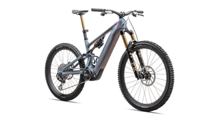 Specialized S-Works Turbo Levo 4 - Gloss Glacial Metallic / Red Pearl / Black Pearl