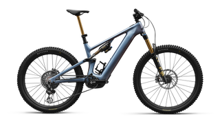Specialized S-Works Turbo Levo 4 - Gloss Glacial Metallic / Red Pearl / Black Pearl