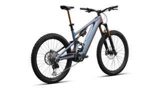 Specialized S-Works Turbo Levo 4 - Gloss Glacial Metallic / Red Pearl / Black Pearl