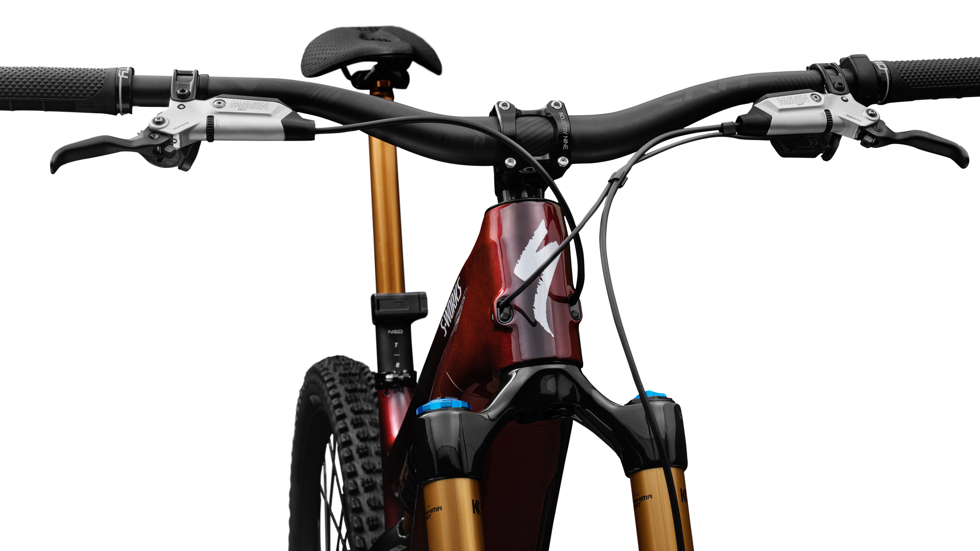 Specialized S-Works Turbo Levo 4 - Gloss Red Pearl / Black / Metallic White Silver