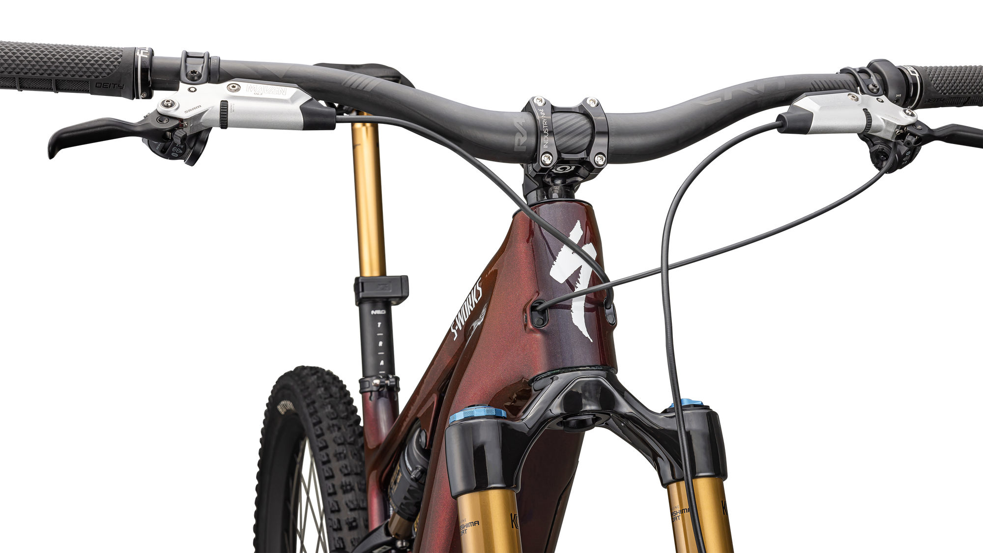 Specialized S-Works Turbo Levo 4 - Gloss Red Pearl / Black / Metallic White Silver