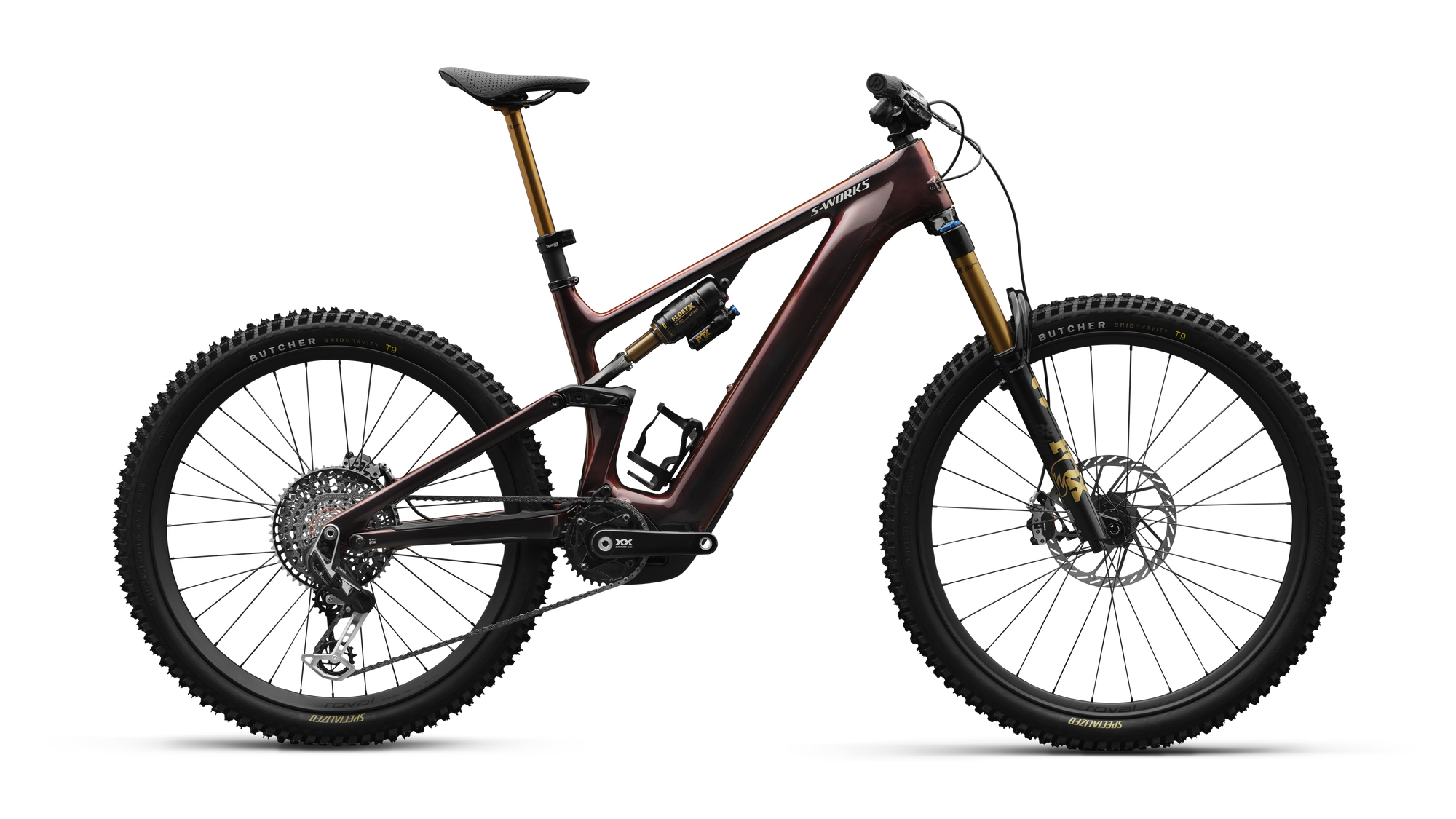 Specialized S-Works Turbo Levo 4 - Gloss Red Pearl / Black / Metallic White Silver