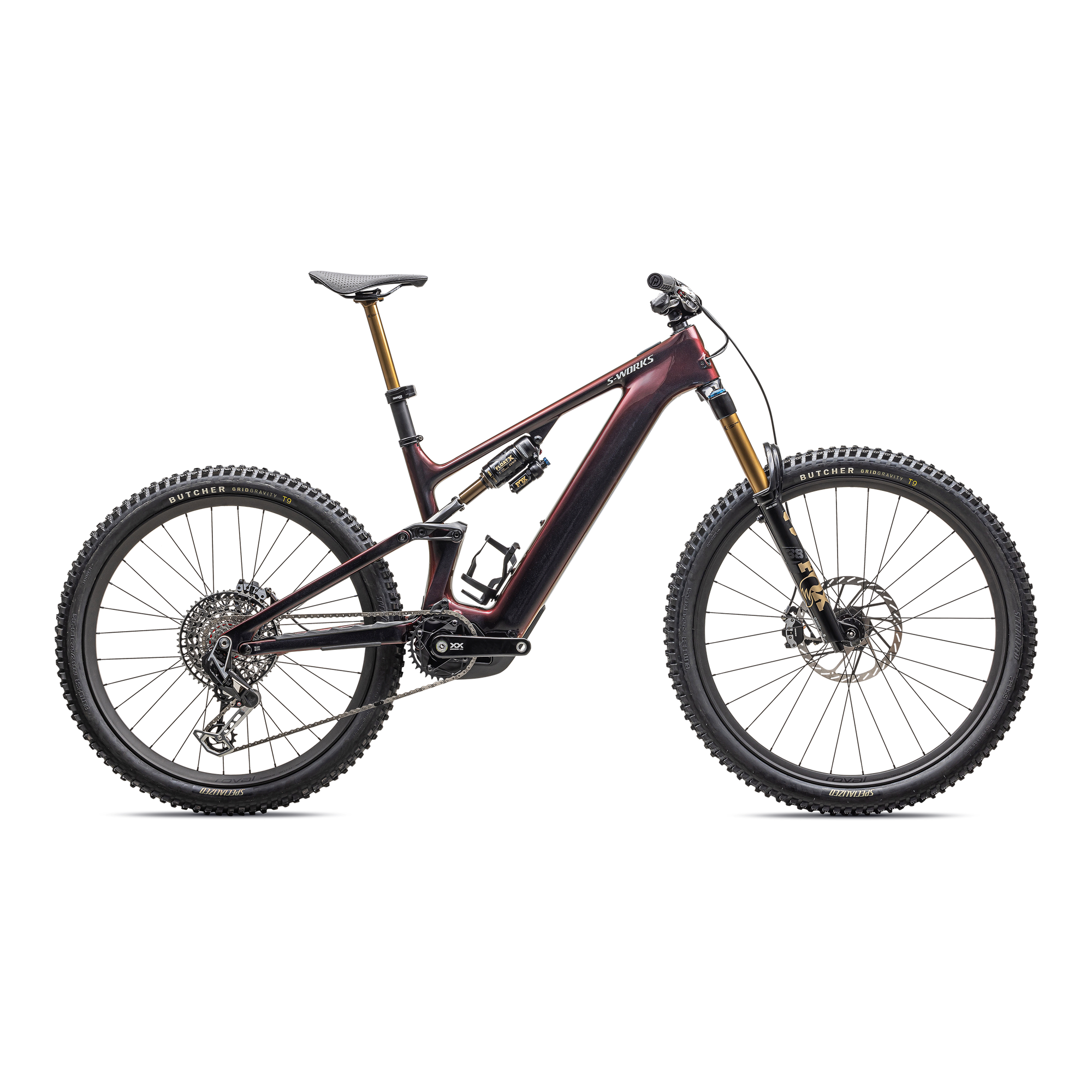 Specialized S-Works Turbo Levo 4 - Gloss Red Pearl / Black / Metallic White Silver