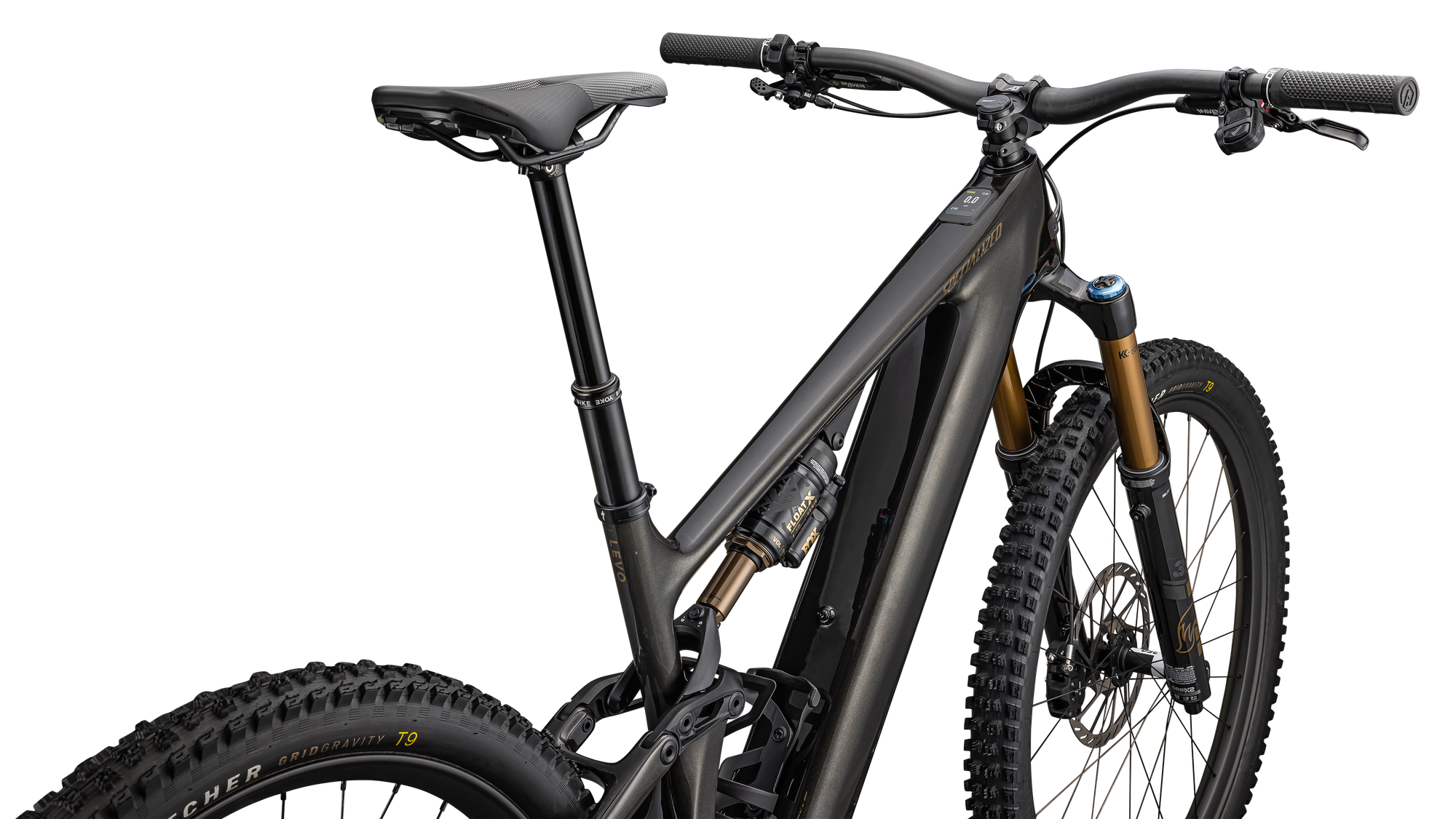 Specialized Turbo Levo 4 Pro - Gloss Metallic Obsidian / Burnt Gold Metallic