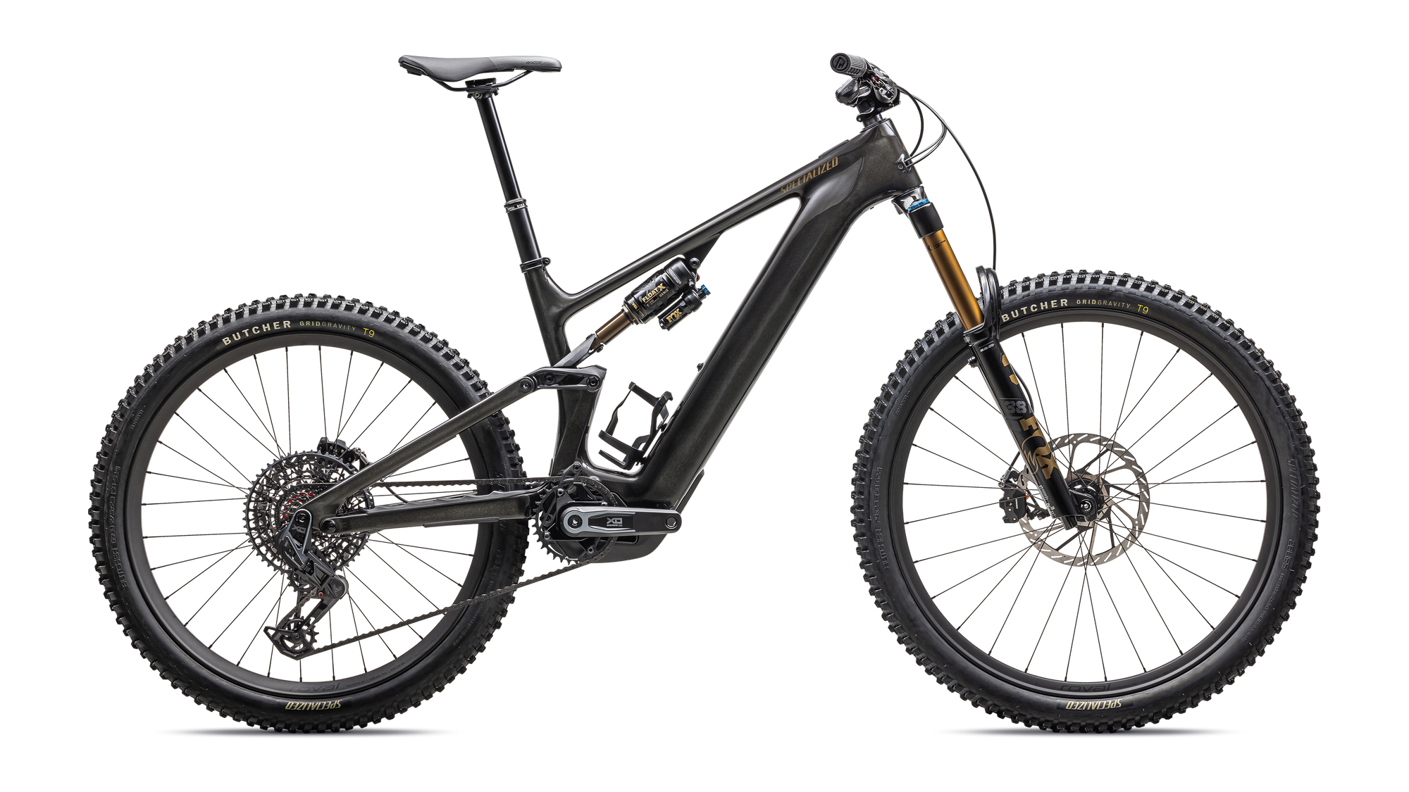 Specialized Turbo Levo 4 Pro - Gloss Metallic Obsidian / Burnt Gold Metallic