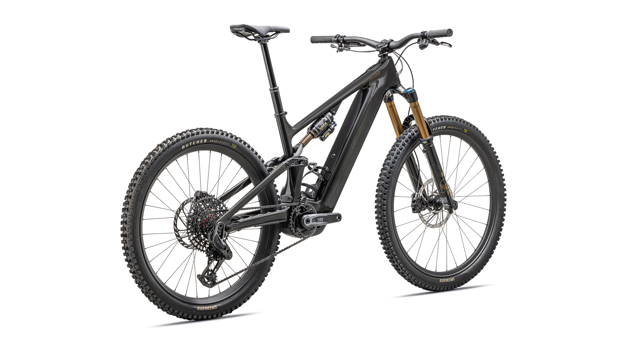 Specialized Turbo Levo 4 Pro - Gloss Metallic Obsidian / Burnt Gold Metallic