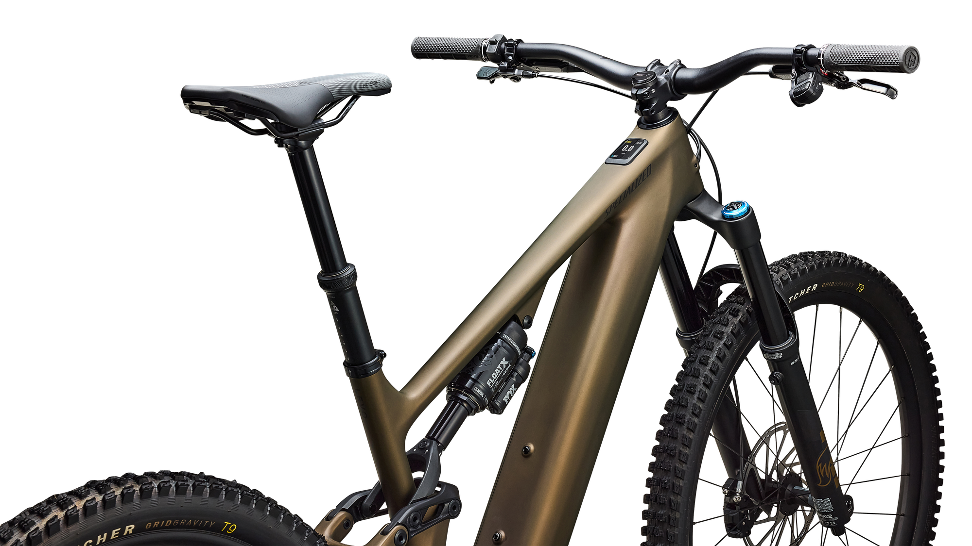 Specialized Turbo Levo 4 Expert - Satin Burnt Gold Metallic / Doppio