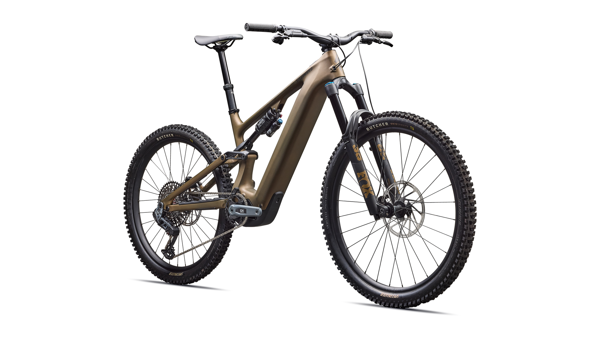 Specialized Turbo Levo 4 Expert - Satin Burnt Gold Metallic / Doppio