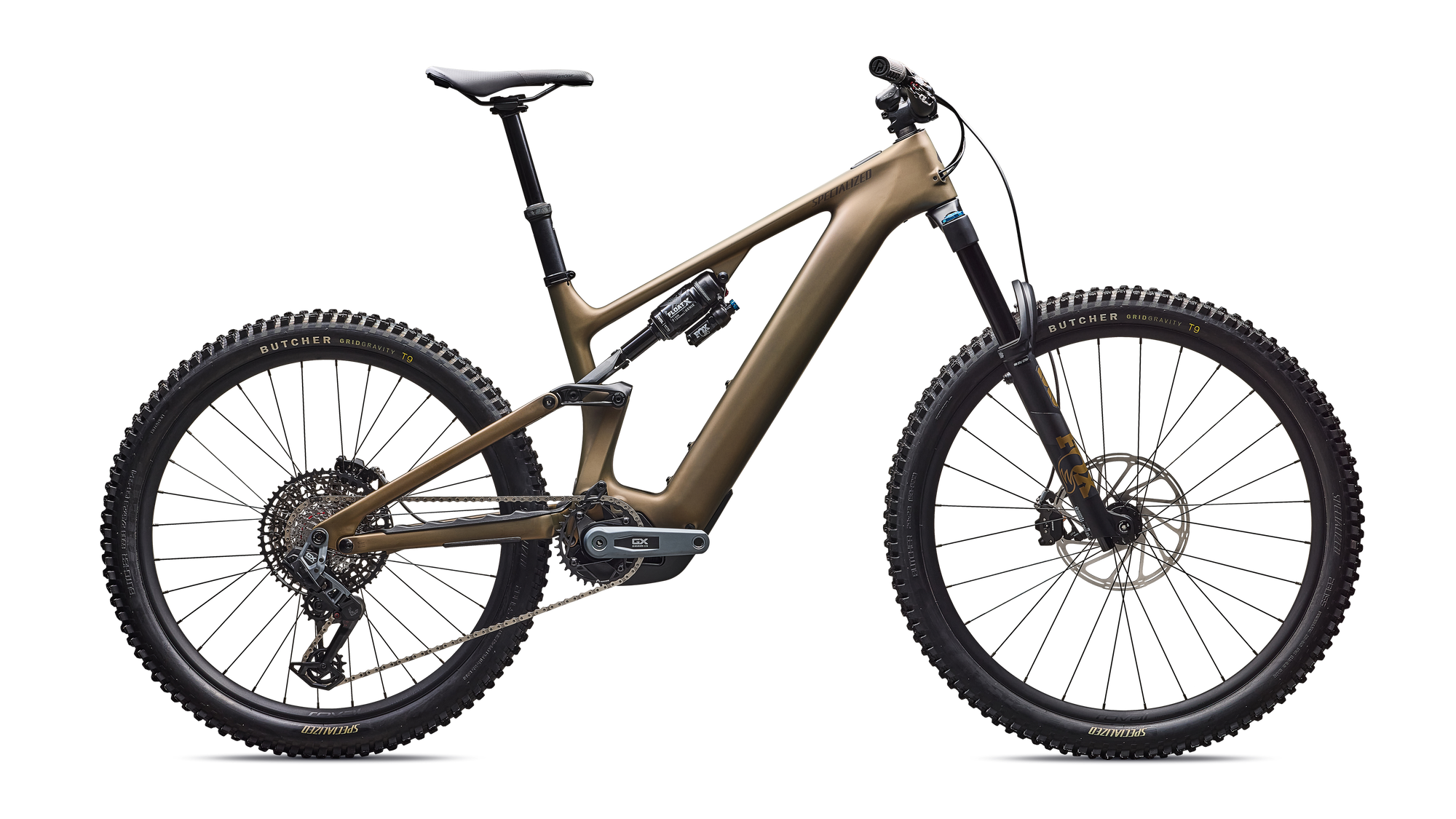 Specialized Turbo Levo 4 Expert - Satin Burnt Gold Metallic / Doppio