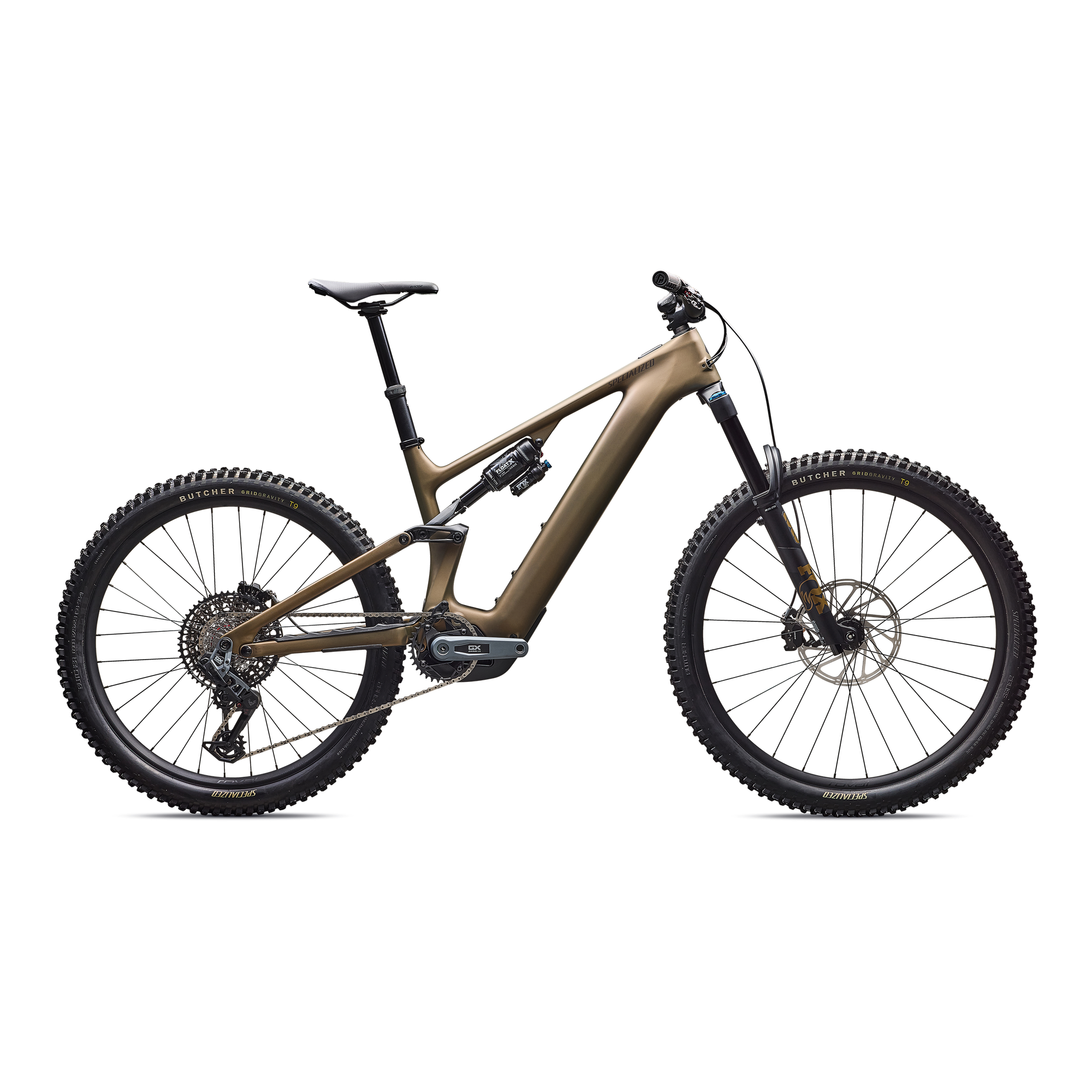 Specialized Turbo Levo 4 Expert - Satin Burnt Gold Metallic / Doppio