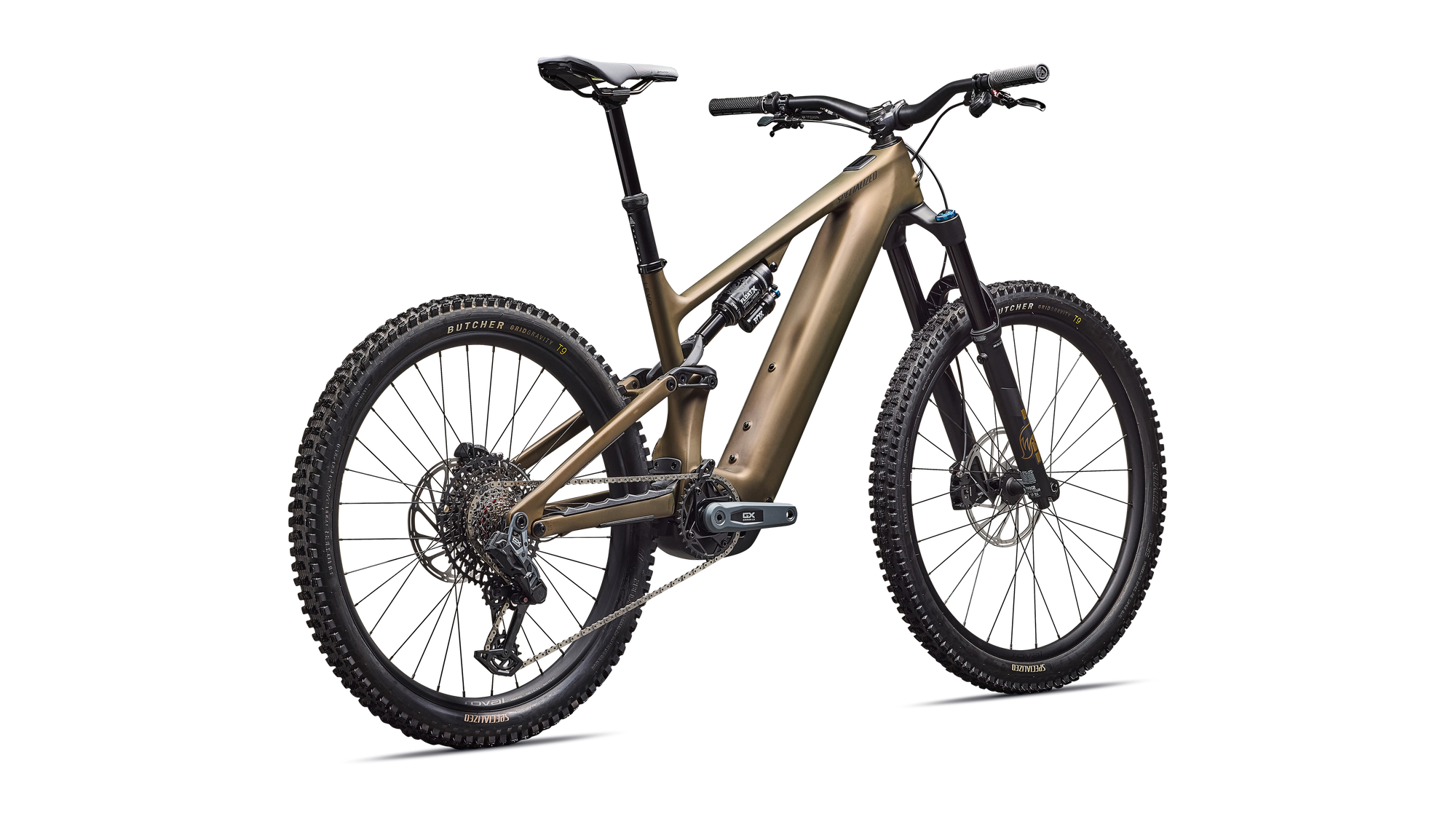 Specialized Turbo Levo 4 Expert - Satin Burnt Gold Metallic / Doppio