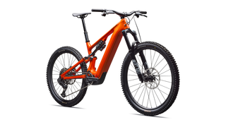 Specialized Turbo Levo 4 Comp - Gloss Orange Tint Over Silver Dust / Dark Navy