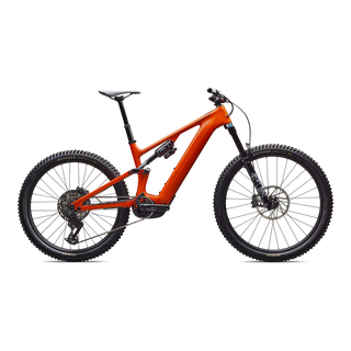 Specialized Turbo Levo 4 Comp - Gloss Orange Tint Over Silver Dust / Dark Navy