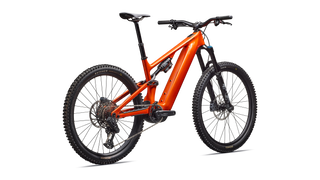 Specialized Turbo Levo 4 Comp - Gloss Orange Tint Over Silver Dust / Dark Navy
