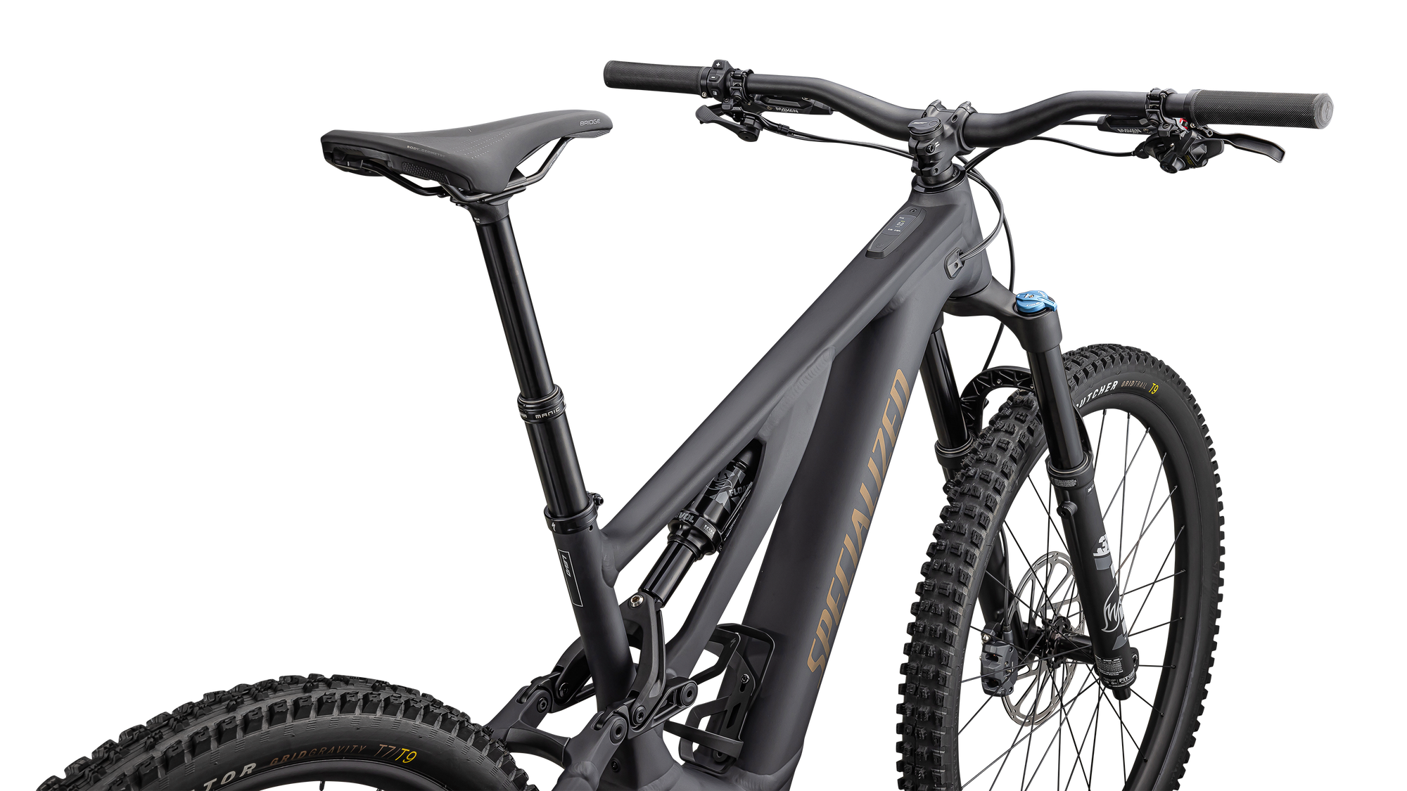Specialized Turbo Levo 3 Comp Alloy - Satin Midnight Shadow / Harvest Gold Metallic