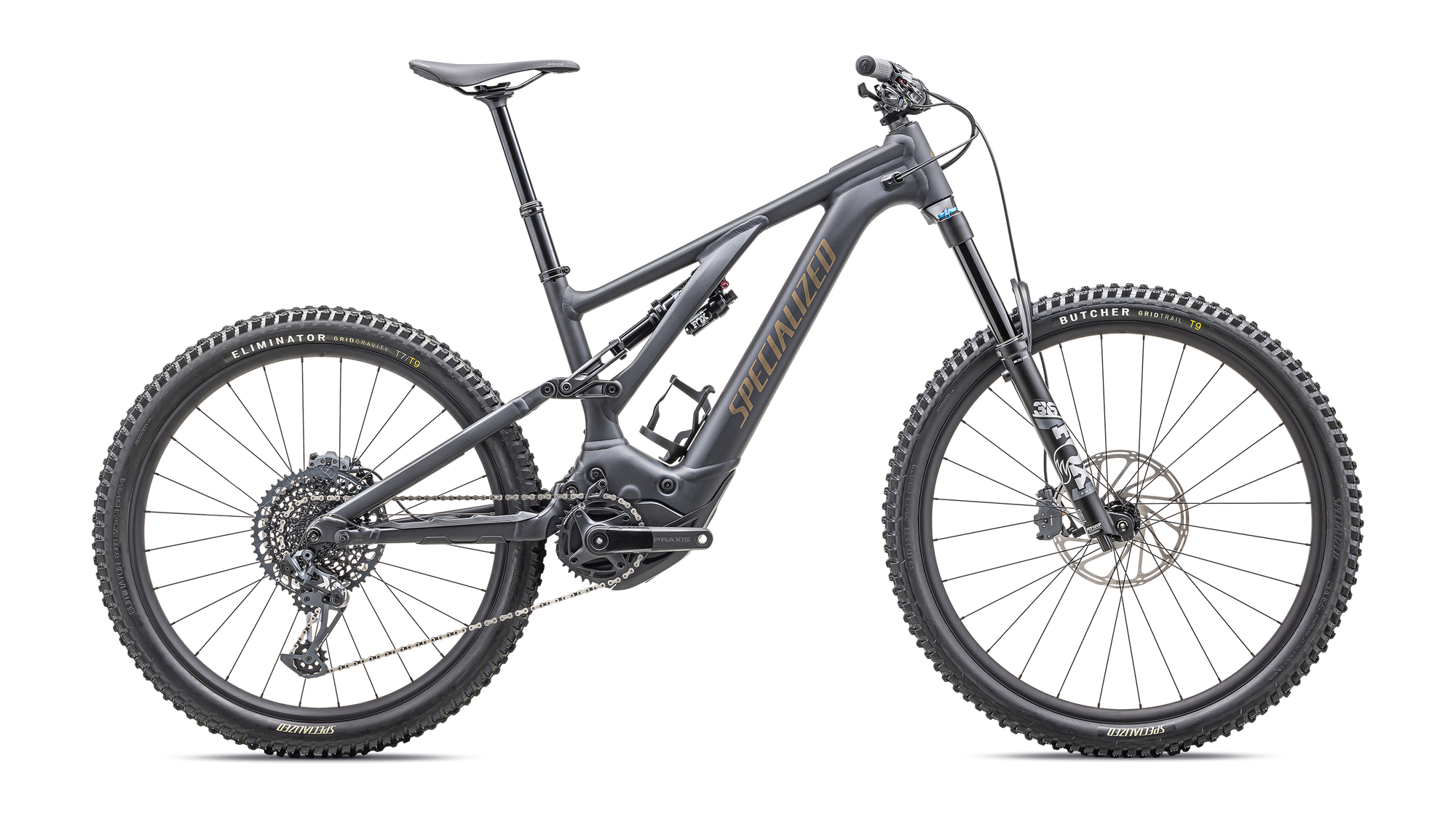 Specialized Turbo Levo 3 Comp Alloy - Satin Midnight Shadow / Harvest Gold Metallic