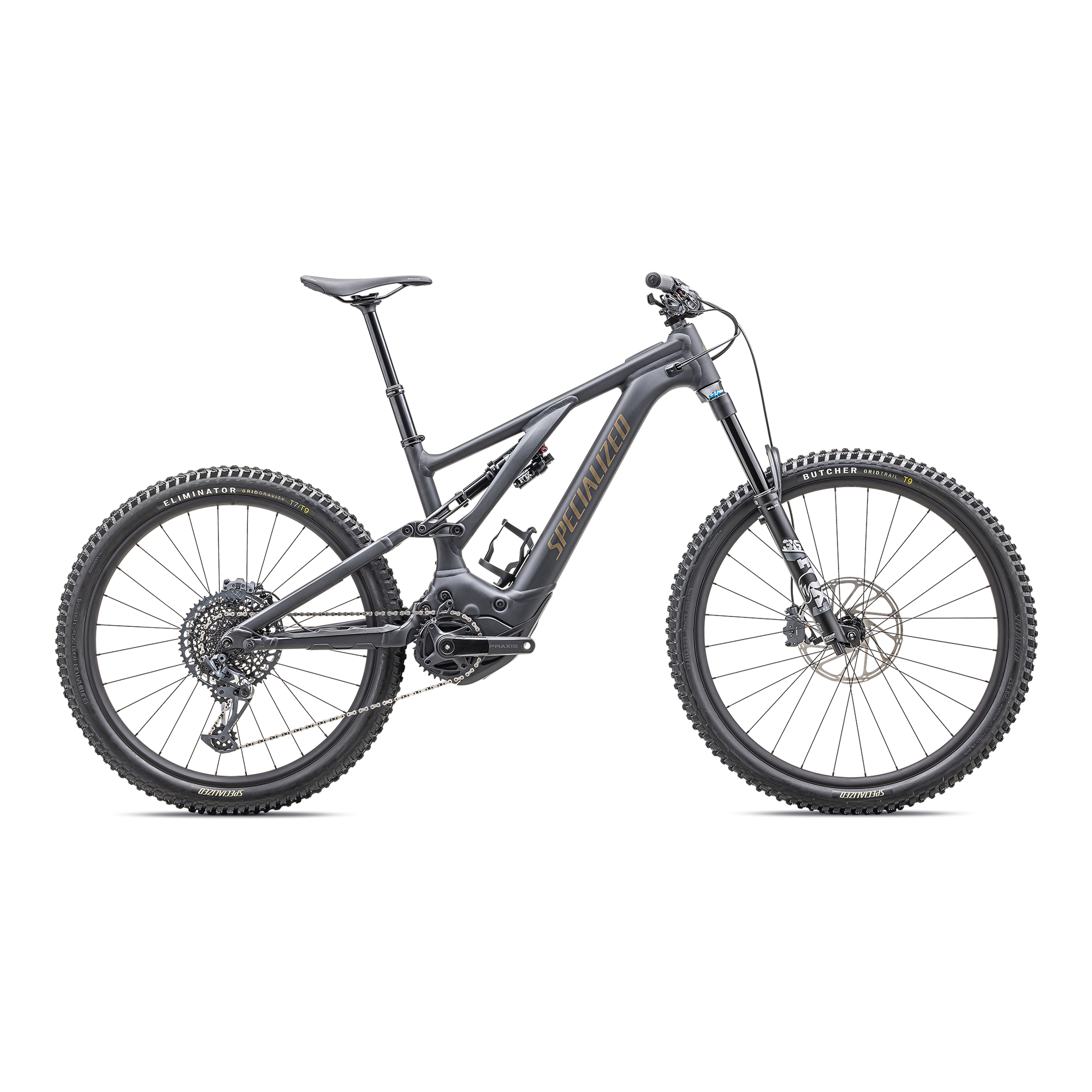 Specialized Turbo Levo 3 Comp Alloy - Satin Midnight Shadow / Harvest Gold Metallic