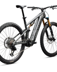 Specialized S-Works Turbo Levo R - Gloss Shadow Silver Blended Speckle Over Carbon / Silver Dust