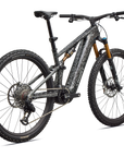Specialized S-Works Turbo Levo R - Gloss Shadow Silver Blended Speckle Over Carbon / Silver Dust