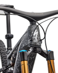 Specialized S-Works Turbo Levo R - Gloss Shadow Silver Blended Speckle Over Carbon / Silver Dust