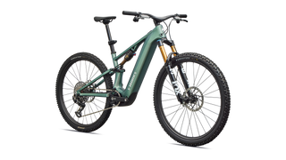 Specialized S-Works Turbo Levo R - Gloss Premium Fjord Metallic / White