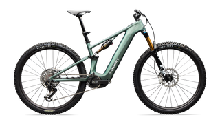 Specialized S-Works Turbo Levo R - Gloss Premium Fjord Metallic / White