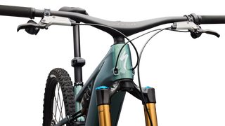 Specialized S-Works Turbo Levo R - Gloss Premium Fjord Metallic / White