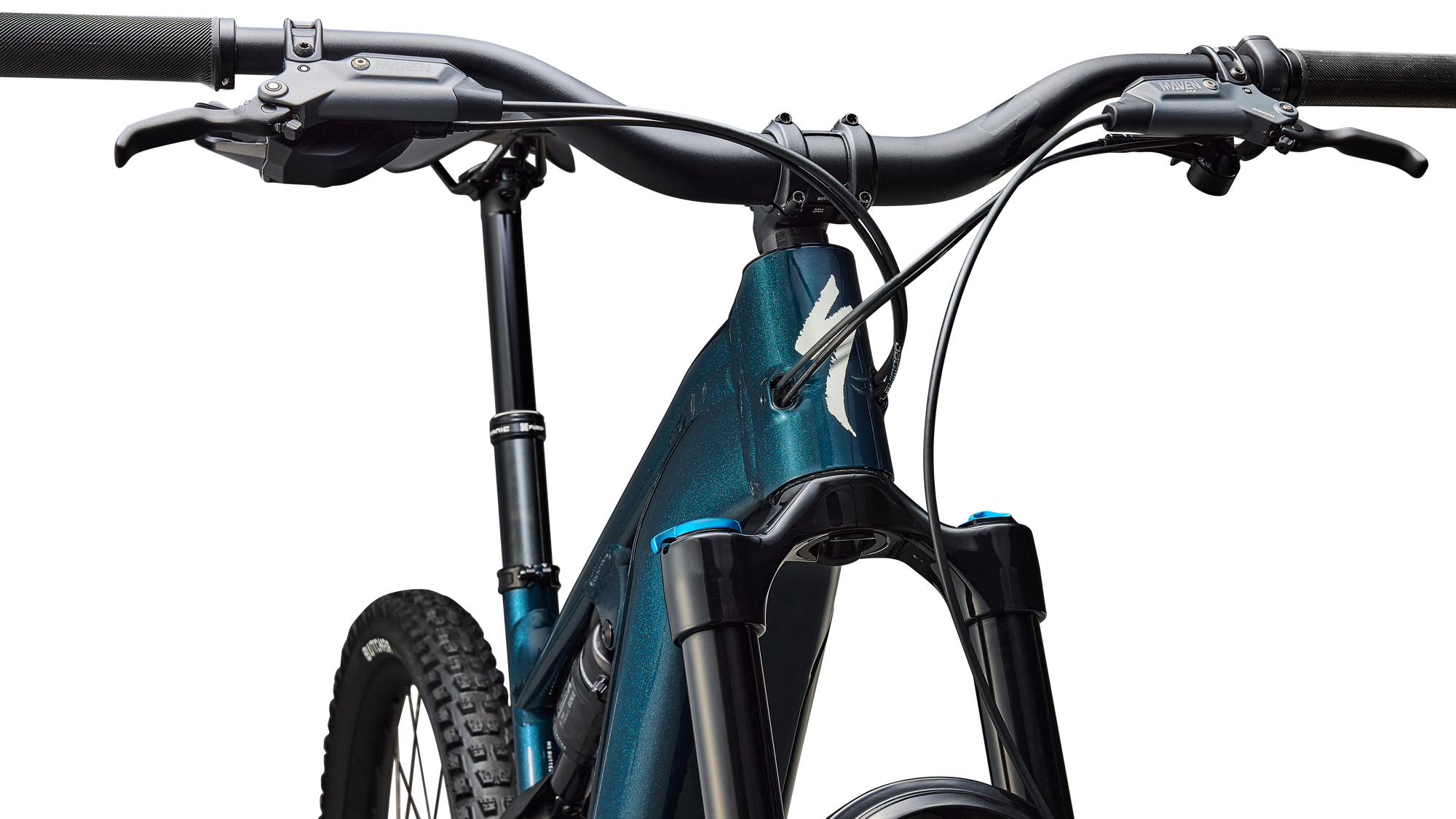 Specialized Turbo Levo 4 Comp Alloy - Gloss Deep Lake Metallic / Dune White