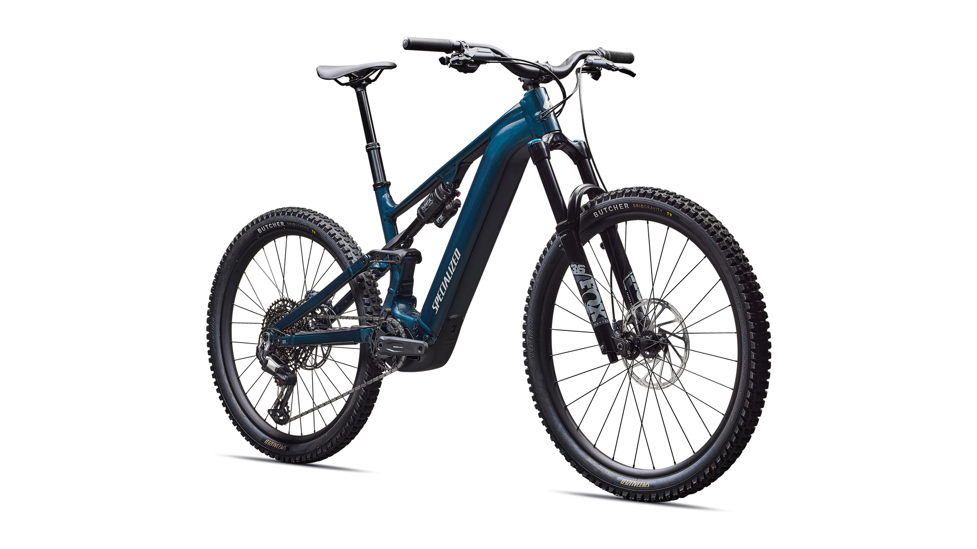 Specialized Turbo Levo 4 Comp Alloy - Gloss Deep Lake Metallic / Dune White