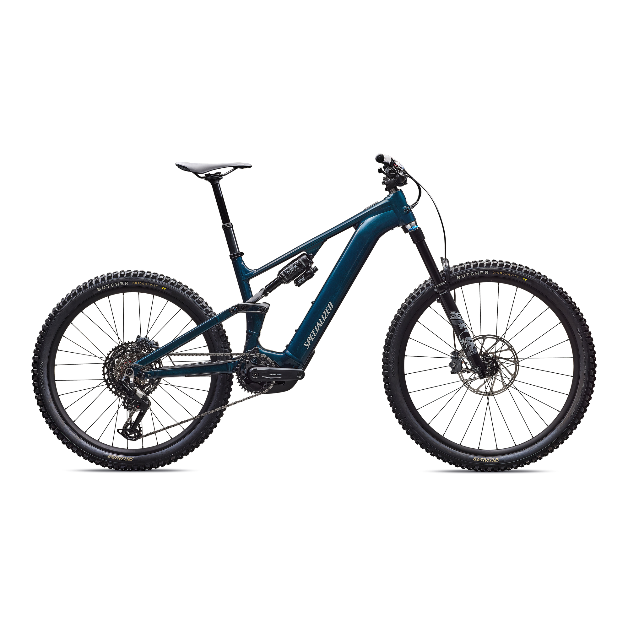 Specialized Turbo Levo 4 Comp Alloy - Gloss Deep Lake Metallic / Dune White