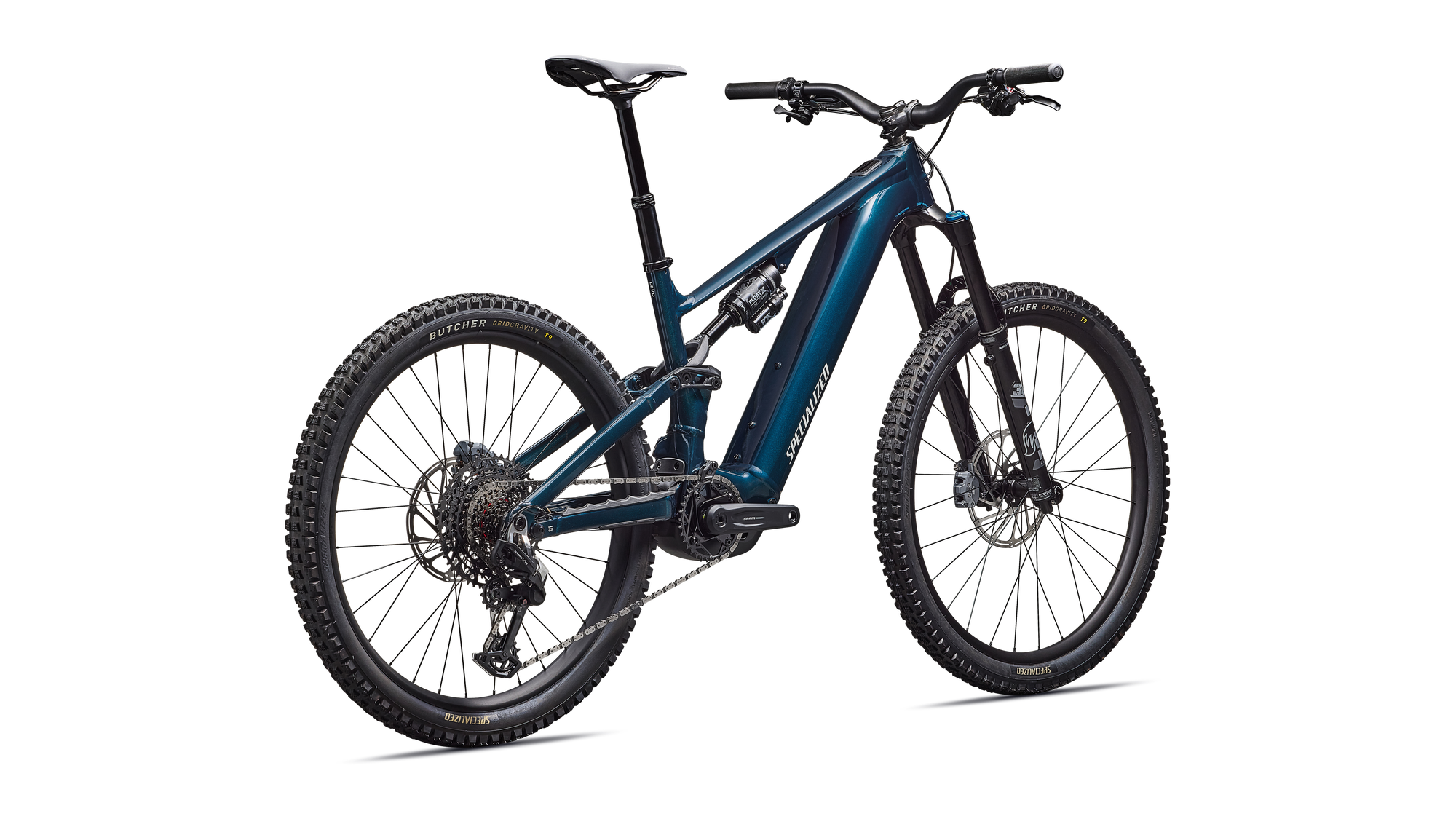 Specialized Turbo Levo 4 Comp Alloy - Gloss Deep Lake Metallic / Dune White