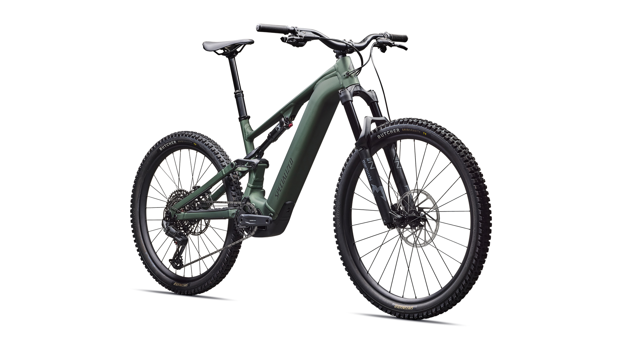 Specialized Turbo Levo 4 Alloy - Satin Cypress Metallic / Dark Moss Green