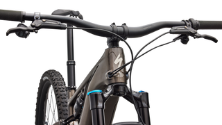 Specialized Turbo Levo R Comp - Gloss Gunmetal / White Mountains