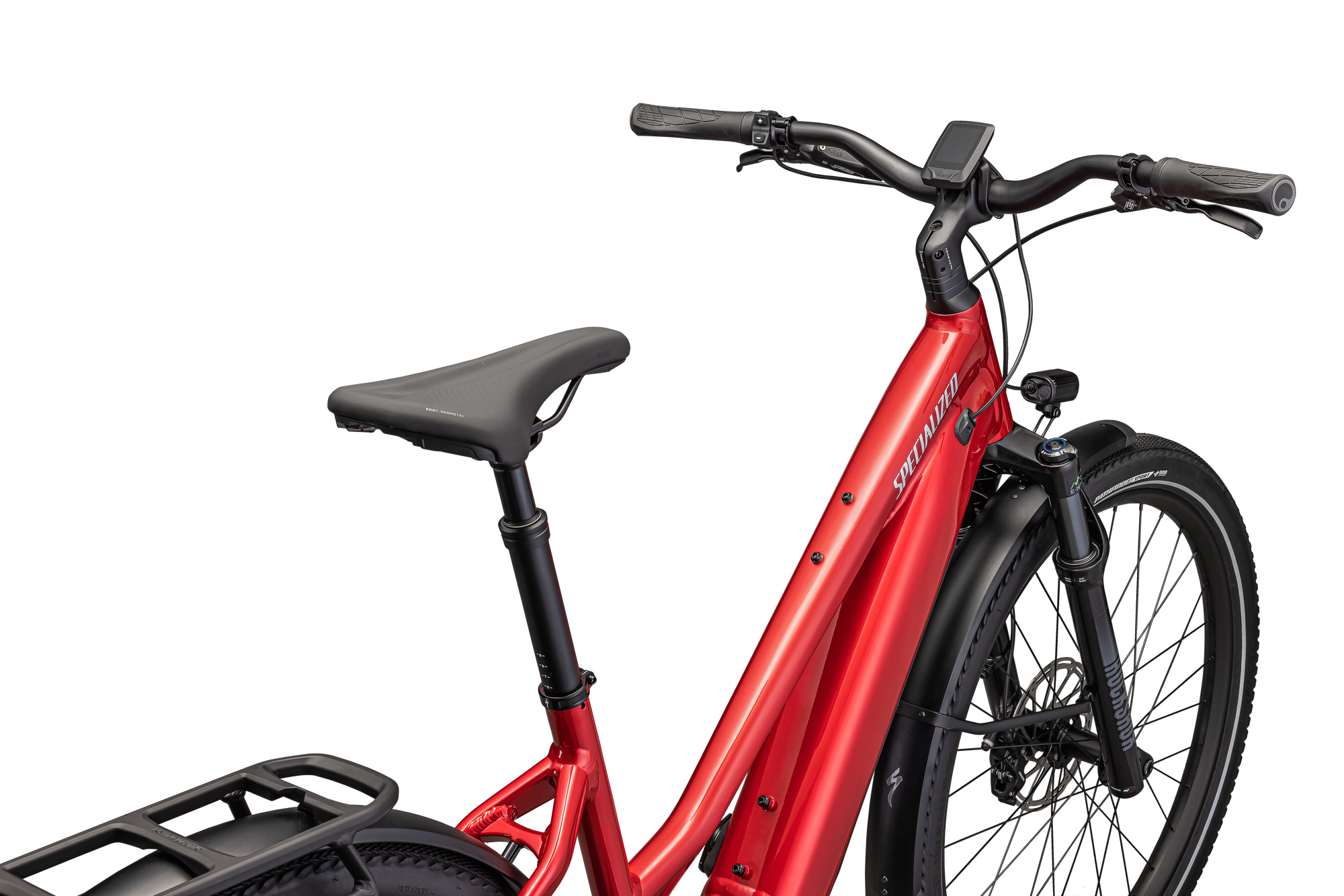 Specialized Turbo Vado 5.0 IGH Step-Through - Red Tint / Silver Reflective