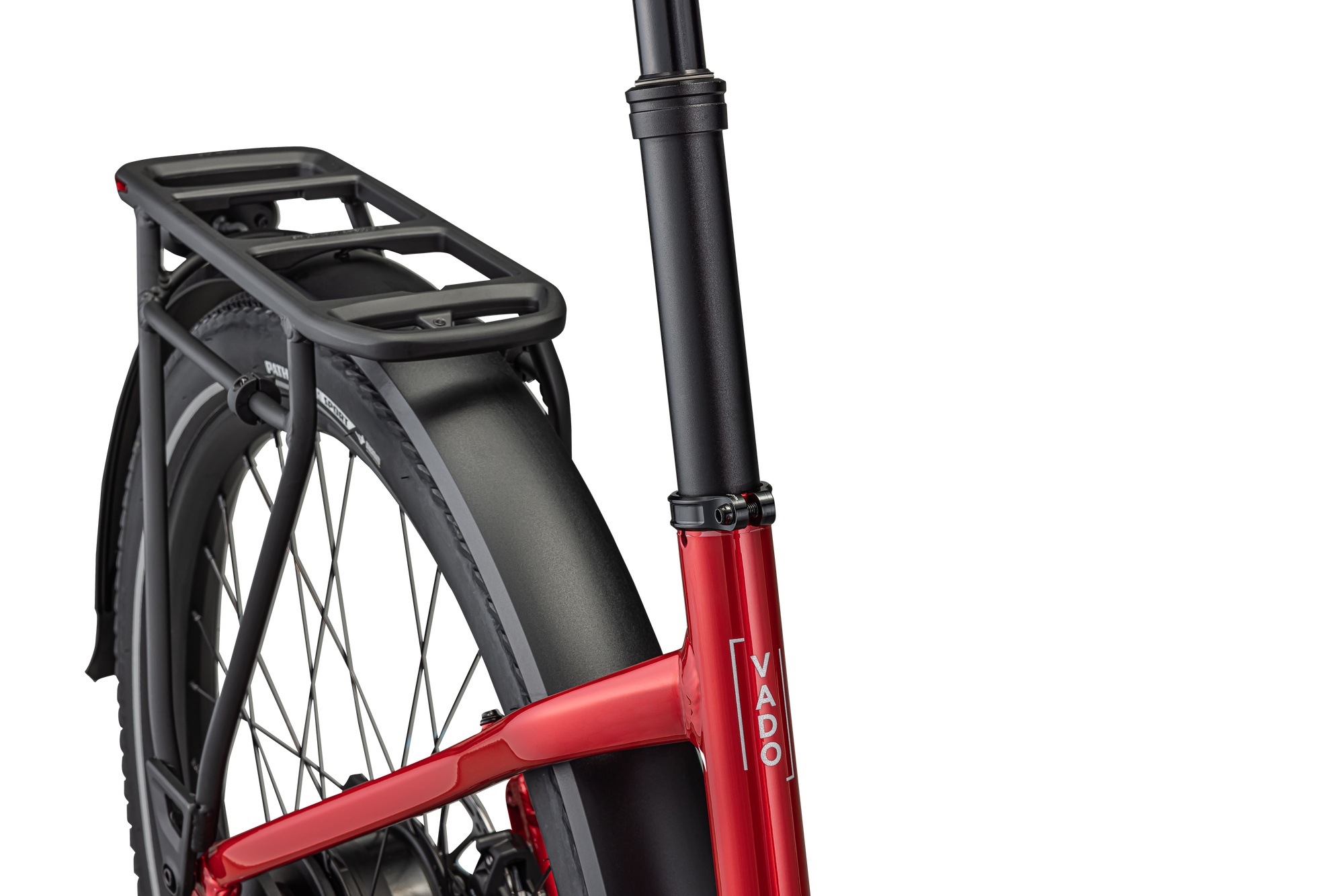 Specialized Turbo Vado 5.0 IGH Step-Through - Red Tint / Silver Reflective