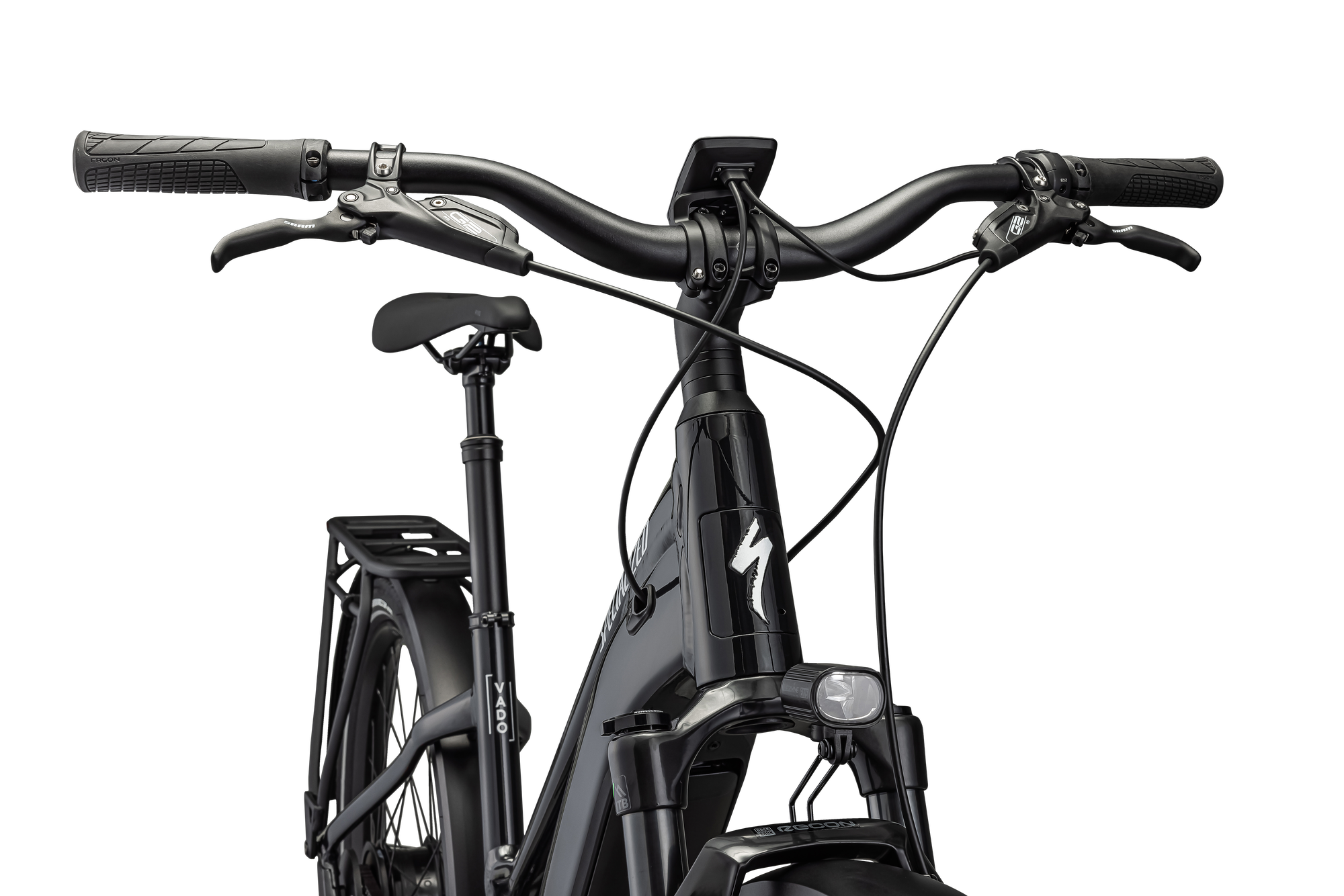 Specialized Turbo Vado 5.0 IGH Step-Through - Cast Black / Silver Reflective