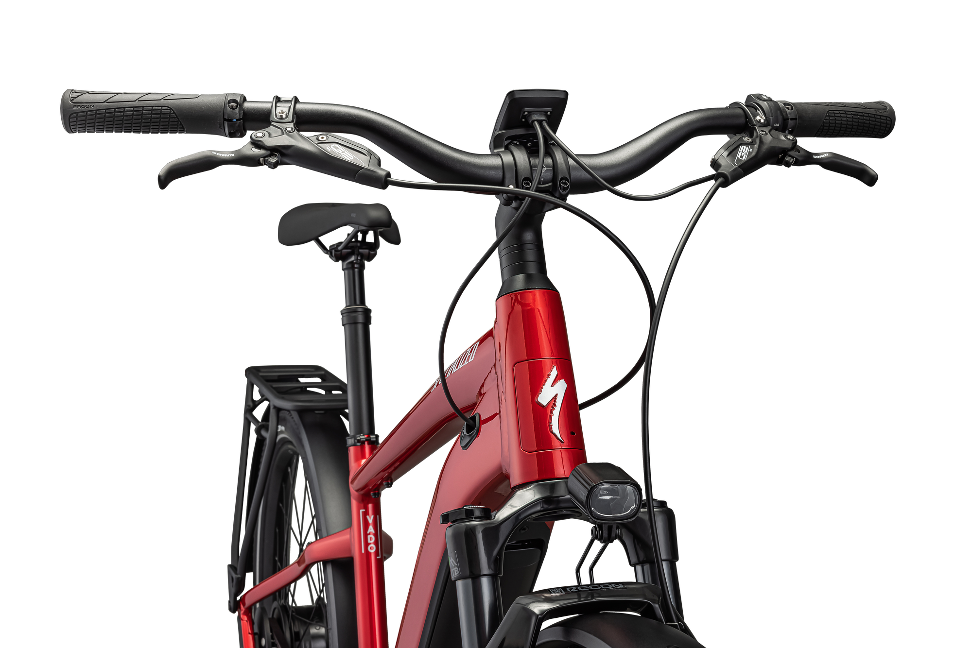Specialized Turbo Vado 5.0 IGH - Red Tint / Silver Reflective