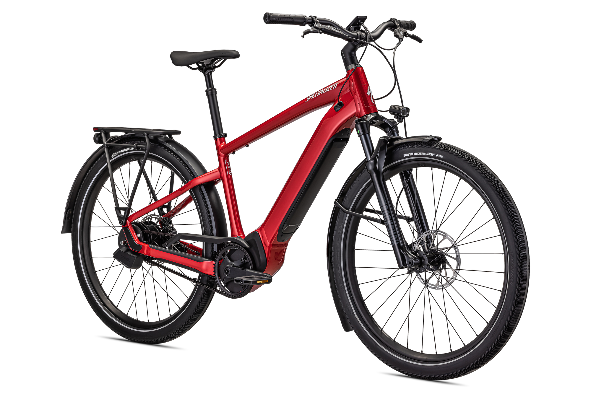 Specialized Turbo Vado 5.0 IGH - Red Tint / Silver Reflective