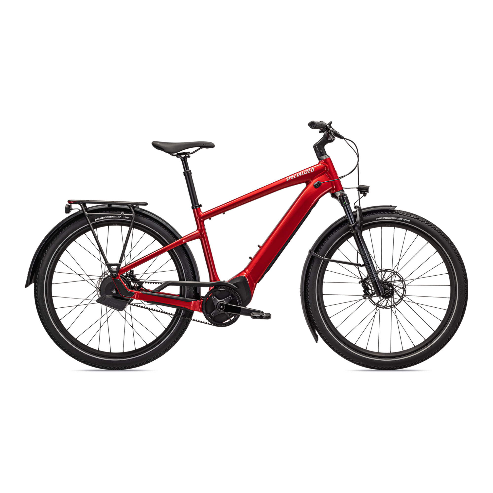 Specialized Turbo Vado 5.0 IGH - Red Tint / Silver Reflective
