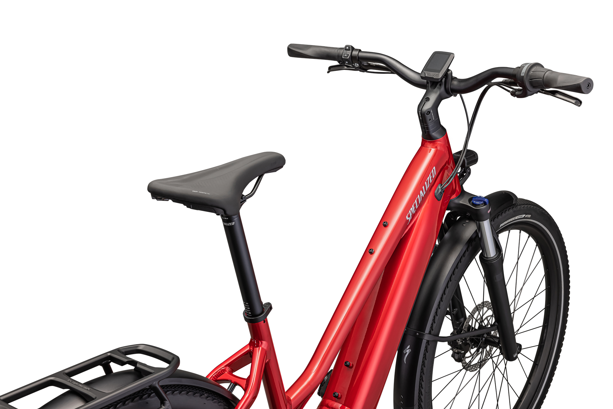 Specialized Turbo Vado 3.0 IGH Step-Through - Red Tint / Silver Reflective