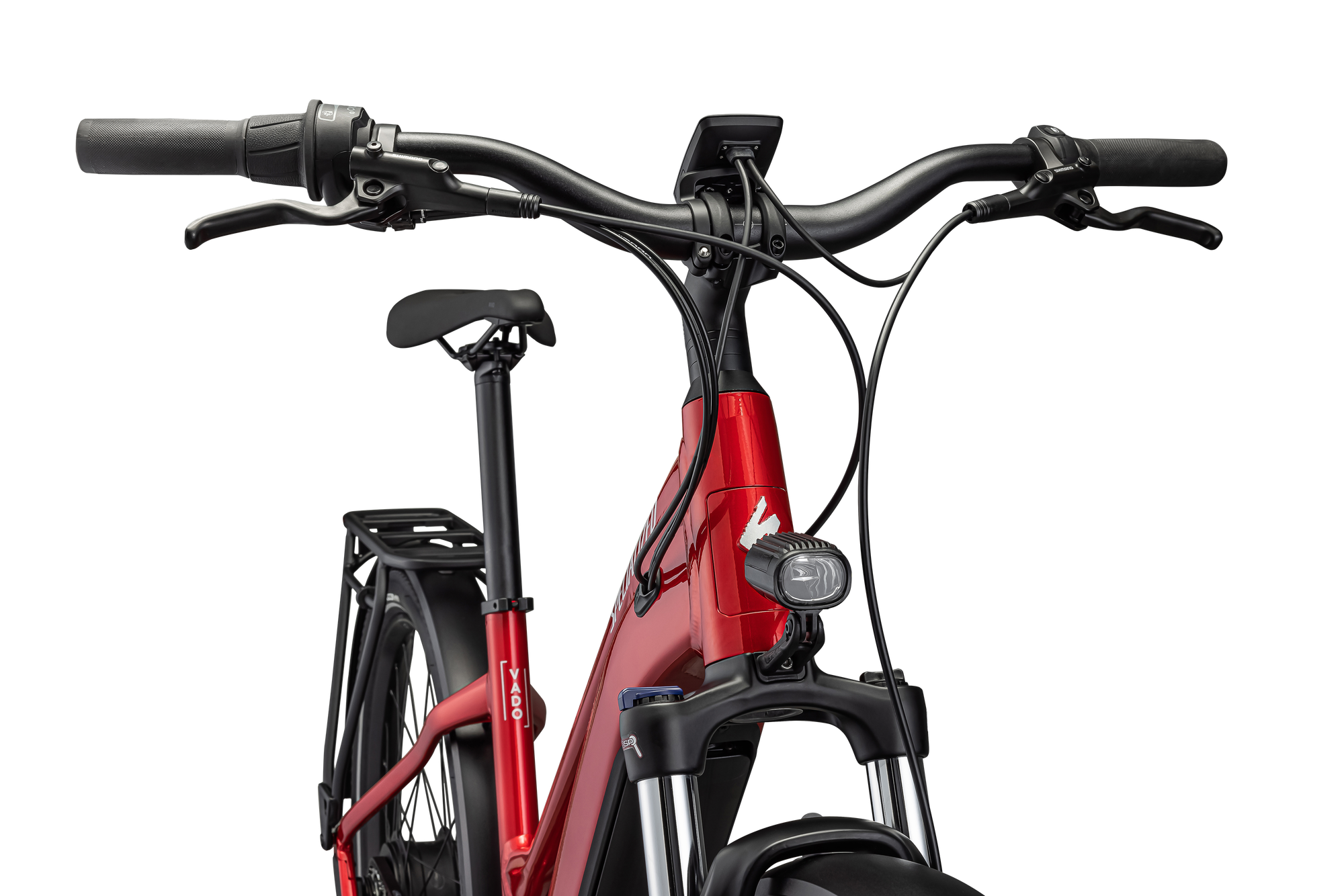 Specialized Turbo Vado 3.0 IGH Step-Through - Red Tint / Silver Reflective