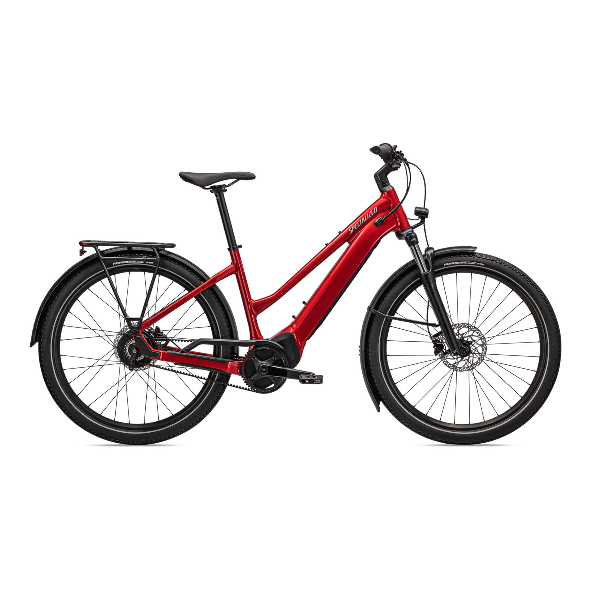 Specialized Turbo Vado 3.0 IGH Step-Through - Red Tint / Silver Reflective