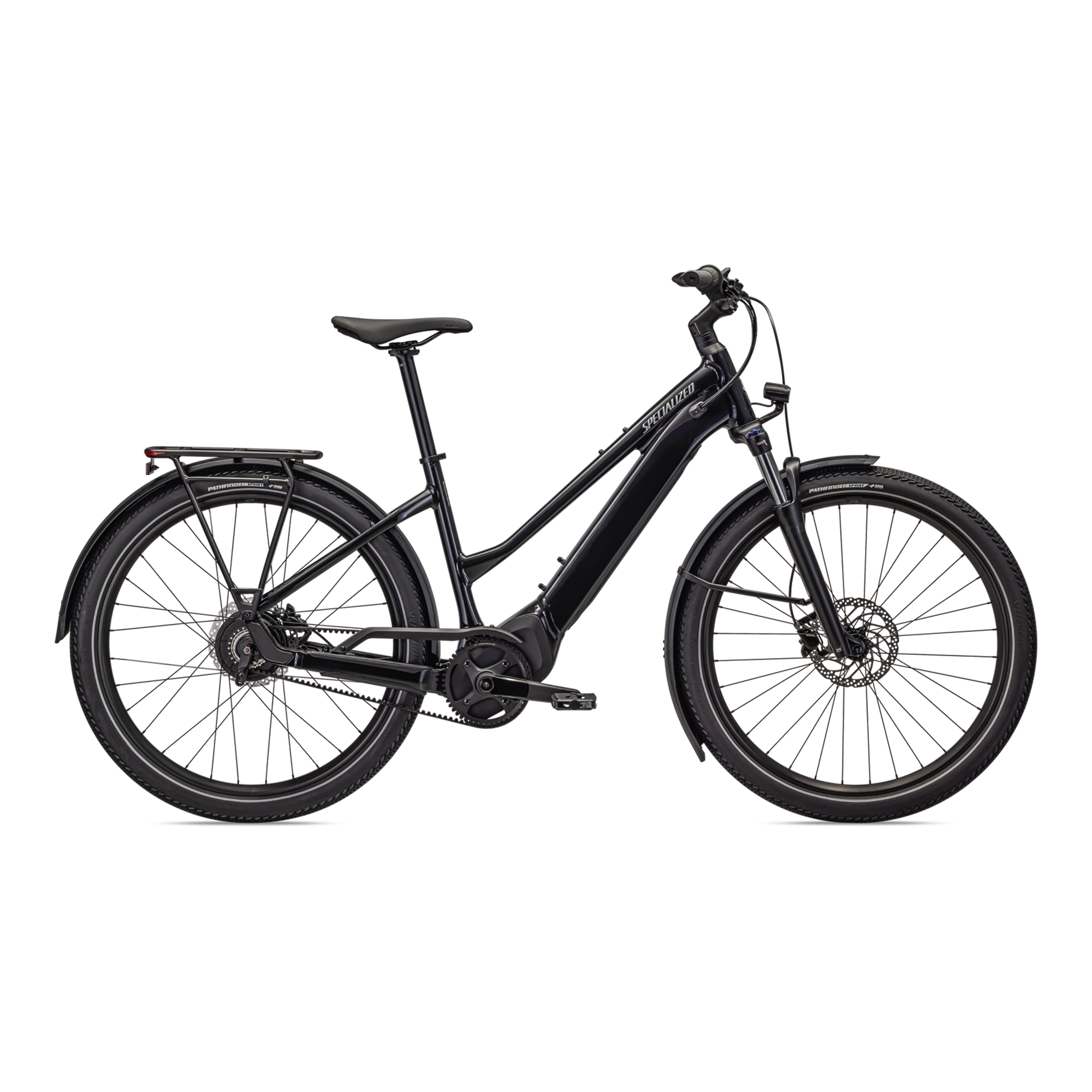 Specialized Turbo Vado 3.0 IGH Step-Through - Cast Black / Silver Reflective