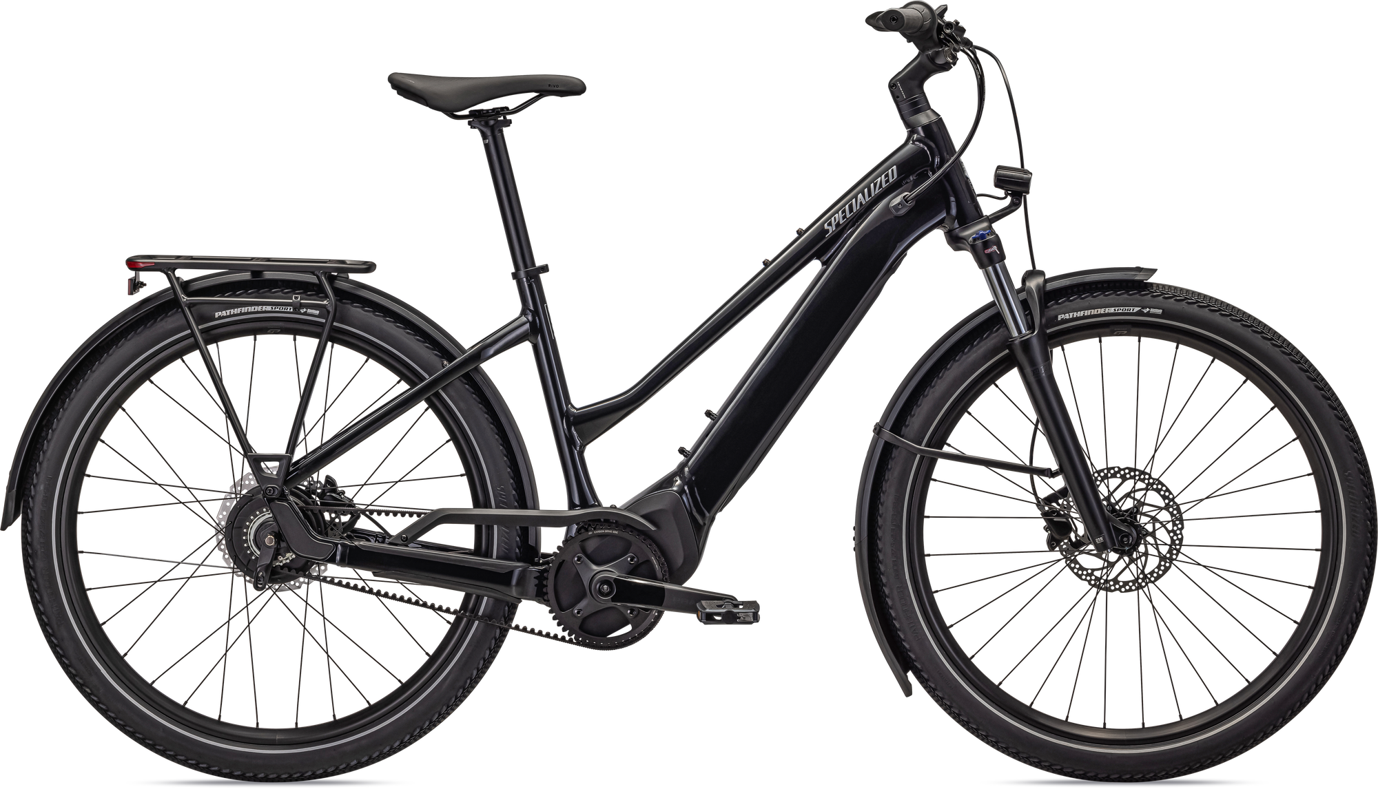 Specialized Turbo Vado 3.0 IGH Step-Through - Cast Black / Silver Reflective